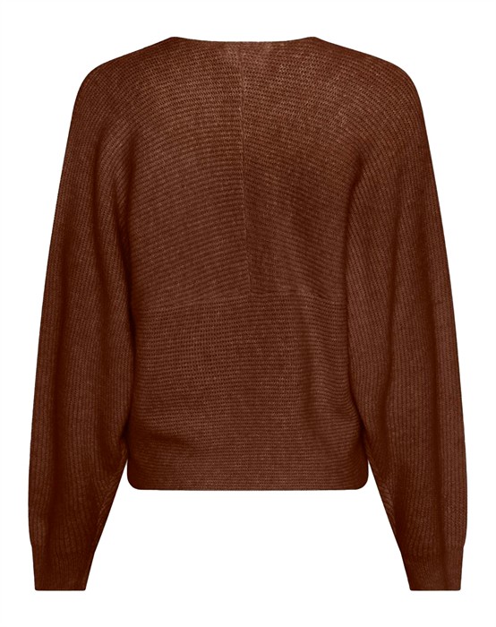 MSCHZinelle Hope Wrap Strik - Slate Brown Melange 